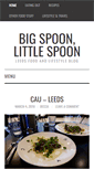 Mobile Screenshot of bigspoonmylittlespoon.com